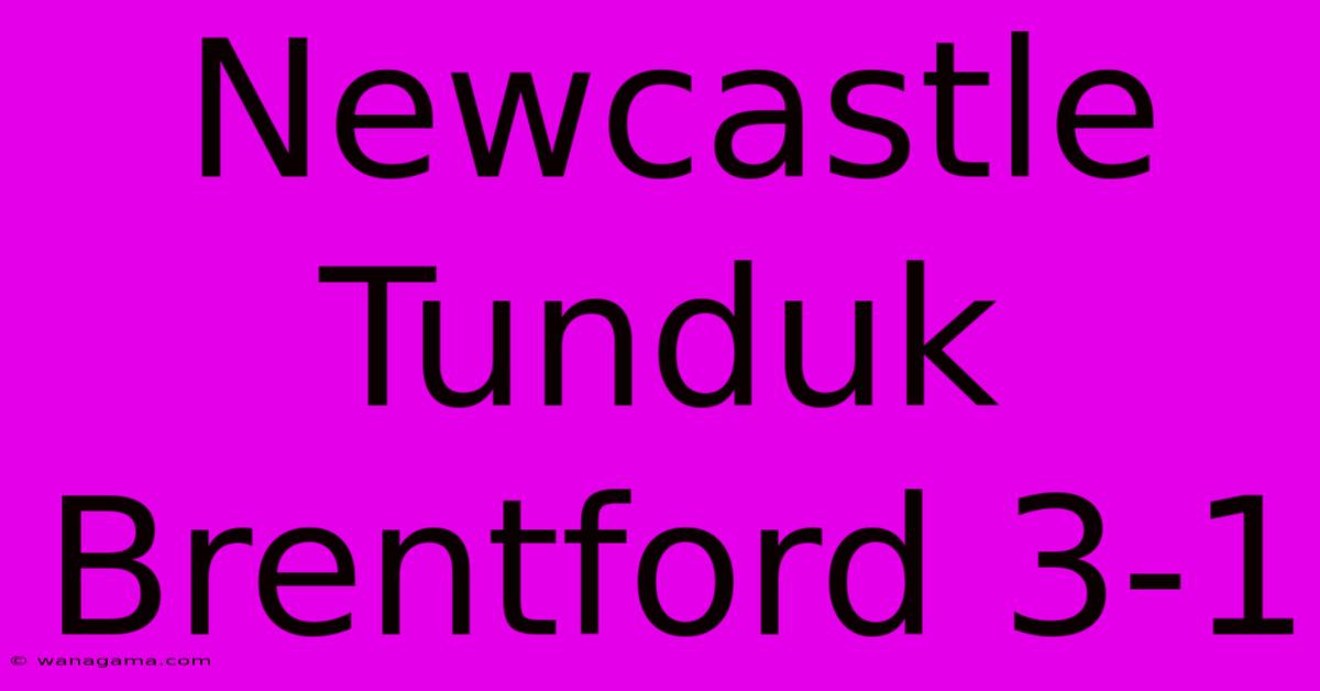 Newcastle Tunduk Brentford 3-1 Newcastle Tunduk Brentford 3-1